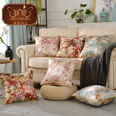 羽羅歐式沙發(fā)大抱枕靠墊套 打造家居與辦公空間的布藝點(diǎn)睛之筆